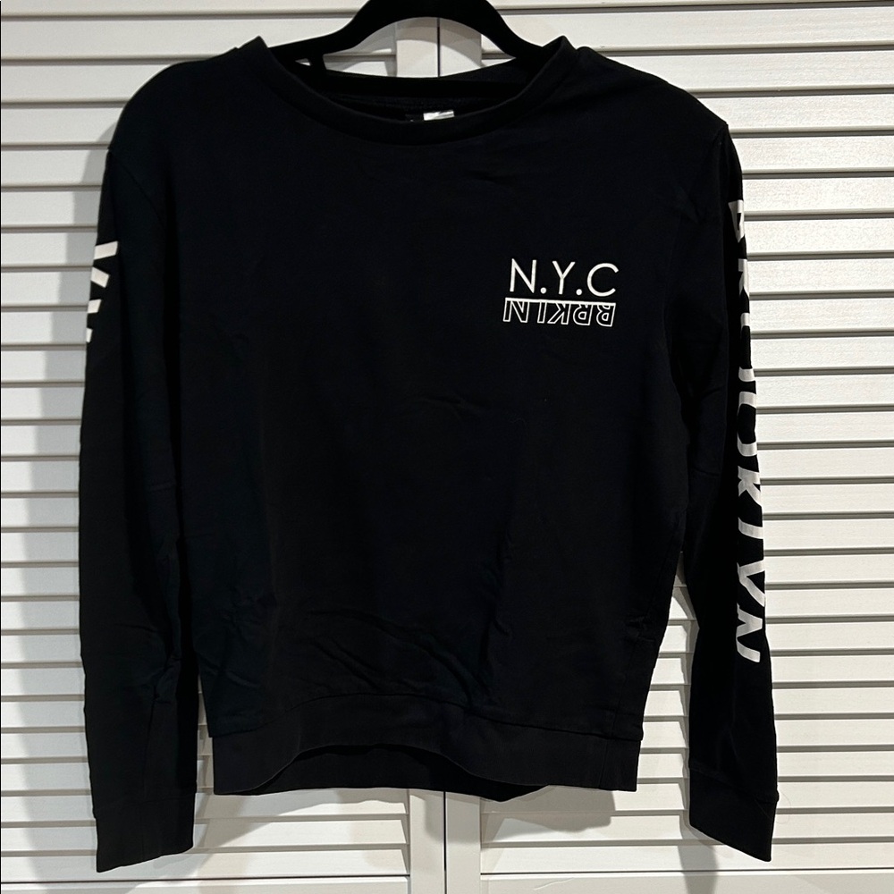 Divided Black NYC Brooklyn Sweatshirt